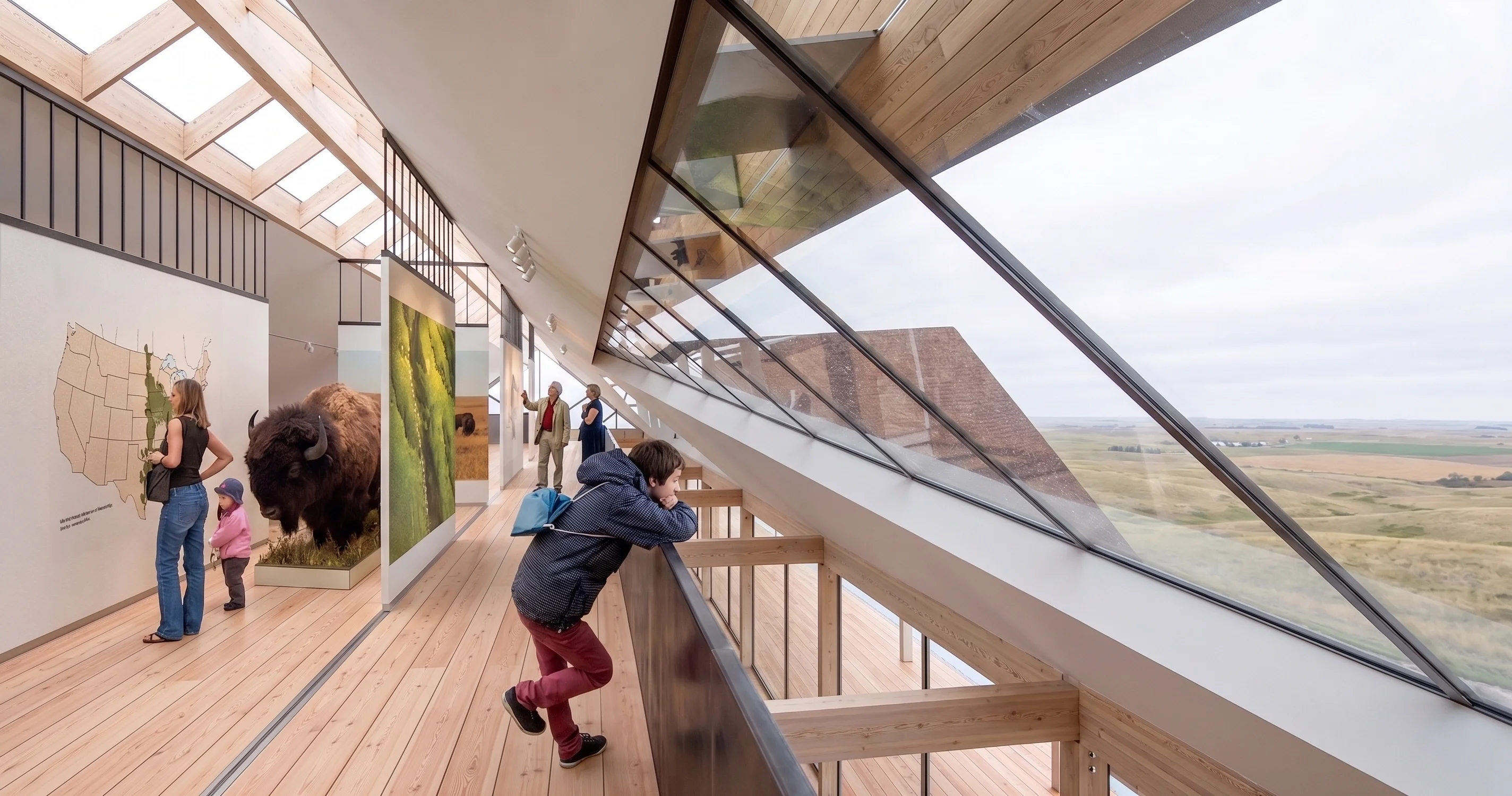 Tallgrass Prairie Visitors Center — image 3 of 6